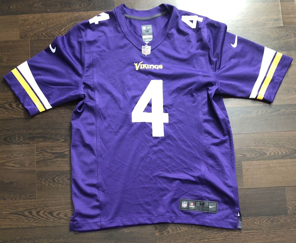 Nike NFL Minnesota Vikings Dalvin Cook Jersey Men Size M Purple B114 NWOT